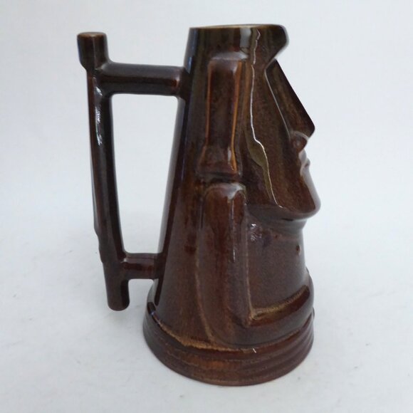 NEW 2007 DOUG HORNE TIKI FARM HUGE HERMAN CERAMIC TIKI MUG - Picture 3 of 13